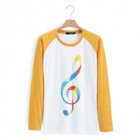 [VT]印花T恤 音乐符号(女款) ...