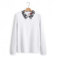 [VT]甜美蕾丝领长袖T恤(女款) ...