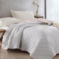 新疆长绒棉针织条纹薄被